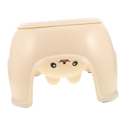 Healvian Plastik-hocker mit Stauraum rutschfest Dickes Design Cartoon-Motiv Großer Innenraum Multifunktionaler Fußhocker für Bad Salon Küche und Schlafzimmer Healvian Plastik-hocker mit Stauraum rutschfest Dickes Design Cartoon-Motiv Großer Innenraum Multifunktionaler Fußhocker für Bad Salon Küche und Schlafzimmer von Healvian