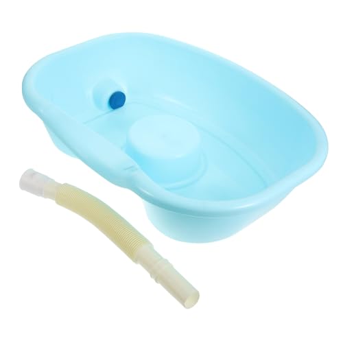 Healvian Portables Haarwaschbecken für Bettlägerige mit Ergonomischer Nackenstütze Großes Shampoo Waschbecken für Senioren Schwangere und Komfortables Haarwaschen im Bett Leicht zu Healvian Portables Haarwaschbecken für Bettlägerige mit Ergonomischer Nackenstütze Großes Shampoo Waschbecken für Senioren Schwangere und Komfortables Haarwaschen im Bett Leicht zu von Healvian