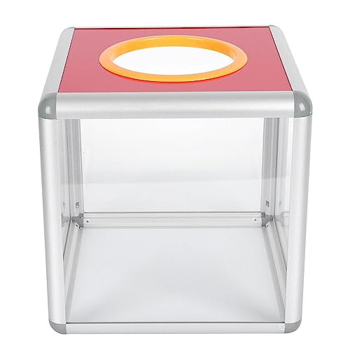 Healvian Raffle Box Lotterie Box Wahlurne Tombola Spiel Spendenbox Durchsichtig Losbox Acrylglas Spendenbox Lotterie Box Spendendose Raffle Ball Spiel Box für Jährliche Treffen Spiel 25 cm Healvian Raffle Box Lotterie Box Wahlurne Tombola Spiel Spendenbox Durchsichtig Losbox Acrylglas Spendenbox Lotterie Box Spendendose Raffle Ball Spiel Box für Jährliche Treffen Spiel 25 cm von Healvian