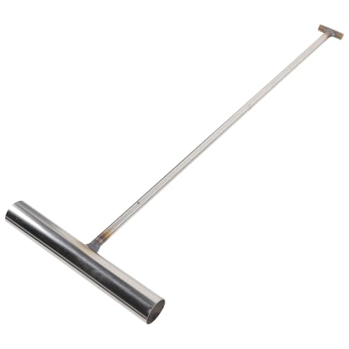 Healvian Schachtdeckelheber Kanaldeckelheber Schachthaken Edelstahl Schachtdeckelhaken Gullideckel Haken T Haken Schacht Schachthaken Schachtdeckelheber Hebehaken 43CM von Healvian