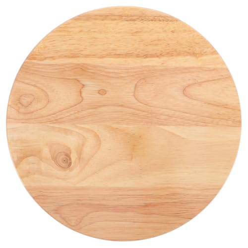 Healvian Runder Sitzplatten Ersatz aus Naturholz für Hocker Sitzfläche Glatte Oberfläche Kratzfest für Zuhause Kantine Bar Küche von Healvian