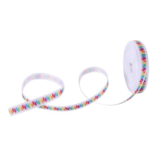 Healvian Schulanfang Dekoband Polyester Bleistiftmuster Geschenkband zum Basteln und Verpacken Langlebiges Farbintensives Schulband für Kindergarten und Geschenke Healvian Schulanfang Dekoband Polyester Bleistiftmuster Geschenkband zum Basteln und Verpacken Langlebiges Farbintensives Schulband für Kindergarten und Geschenke von Healvian