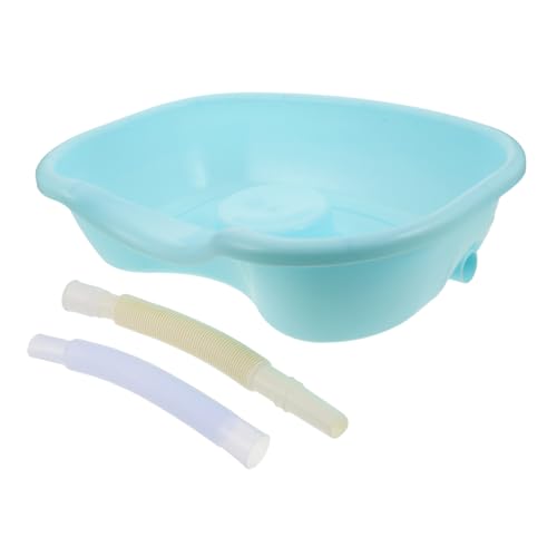 Healvian Tragbares Haarwaschbecken für Bettlägerige mit Ergonomischem Nackenschutz Spritzwassergeschützt Weiches Material Geeignet für Senioren Schwangere und Praktisches Haarwaschtablett Healvian Tragbares Haarwaschbecken für Bettlägerige mit Ergonomischem Nackenschutz Spritzwassergeschützt Weiches Material Geeignet für Senioren Schwangere und Praktisches Haarwaschtablett von Healvian