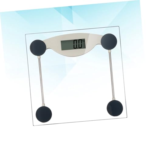 Healvian Transparente Personenwaage aus Gehärtetem Präzise Digitale LCD Badezimmerwaage mit Genauigkeit Robustes Design Schnelles Ablesen Überlast und Batteriewarnung Healvian Transparente Personenwaage aus Gehärtetem Präzise Digitale LCD Badezimmerwaage mit Genauigkeit Robustes Design Schnelles Ablesen Überlast und Batteriewarnung von Healvian