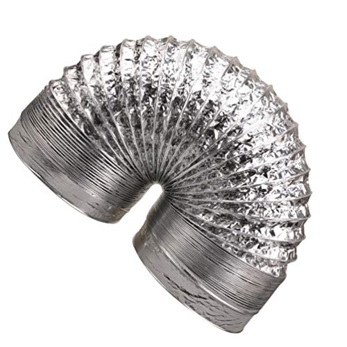Healvian Trockner-Entlüftungsschlauch Dicke Aluminiumfolie Luftleitungsschlauch Ansaugschläuche Für Den Abluftventilator 80 Mm Durchmesser Healvian Trockner-Entlüftungsschlauch Dicke Aluminiumfolie Luftleitungsschlauch Ansaugschläuche Für Den Abluftventilator 80 Mm Durchmesser von Healvian