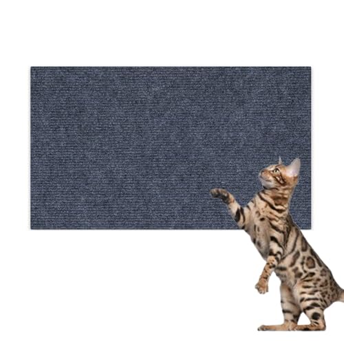Hearda Kratzbretter Katze, Katzenkratzbrett Kratzbrett Selbstklebend Polyester Kratzpappe für Katzen Katzenkratz um Katzenkratzern Vorzubeugen und Sofa Teppiche Wände zu Schützen (Dunkelgrau,60x100cm) Hearda Kratzbretter Katze, Katzenkratzbrett Kratzbrett Selbstklebend Polyester Kratzpappe für Katzen Katzenkratz um Katzenkratzern Vorzubeugen und Sofa Teppiche Wände zu Schützen (Dunkelgrau,60x100cm) von Hearda