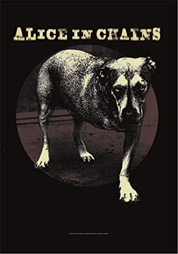 ALICE IN CHAINS FLAGGE FAHNE POSTERFLAGGE THREE LEGGED DOG von Heart Rock