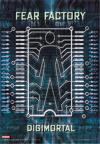 fear factory digimortal POSTERFLAGGE von Heart Rock