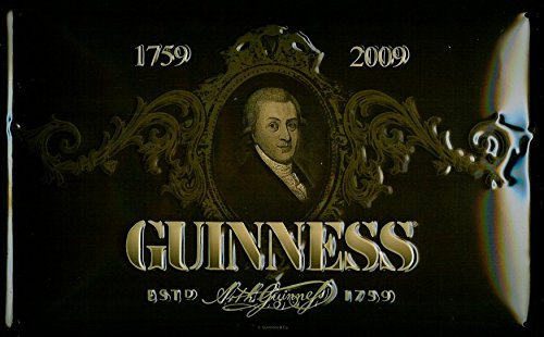 Guinness Blechschild - Portrait - 20x30cm Nostalgieschild Retro Schild Metal tin sign von Heart of Ireland