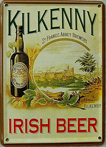 Heart of Ireland Mini-Blechschild Kilkenny Irish Beer, 8 x 11 cm von Heart of Ireland