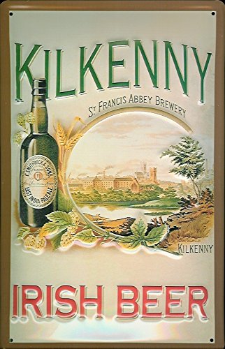 Kilkenny Blechschild - Irish beer - 20x30cm Nostalgieschild Retro Schild Metal tin sign von Heart of Ireland