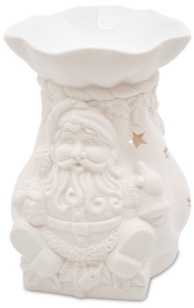 Heart & Home Kerzen – Santa Festive Wax Melt Wärmer Öl-Brenner – NEUE Reihe Weihnachten von Heart & Home