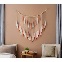 Bunte Quastengirlande, Modernes Bauernhaus, Kinder Schlafzimmer Dekor, Makramee Wandteppich, Boho Bunting, Neues Zuhause Geschenk, Handgemachtes V64 Bunte Quastengirlande, Modernes Bauernhaus, Kinder Schlafzimmer Dekor, Makramee Wandteppich, Boho Bunting, Neues Zuhause Geschenk, Handgemachtes V64 von HeartCraftedVN