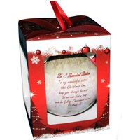 Schwester Christbaumkugel Baum Gedicht Andenken Schwester Christbaumkugel Baum Gedicht Andenken von HeartGiftDesigns