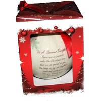 Tochter Christbaumkugel Baum Gedicht Andenken Tochter Christbaumkugel Baum Gedicht Andenken von HeartGiftDesigns