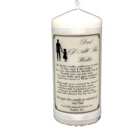 Vater Der Braut Personalisierte Hochzeit Erinnerungs Erinnerung Absence Poem Kerze Vater Der Braut Personalisierte Hochzeit Erinnerungs Erinnerung Absence Poem Kerze von HeartGiftDesigns