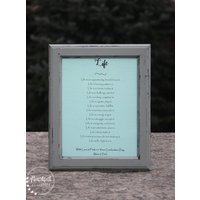 Abschluss Geschenkidee Mutter Teresa Zitat Gedicht Über Das Leben High School Geschenk College Grad Für Sie Oder Ihn Personalisieren von HeartfeltByHeatherDS