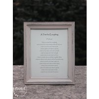 Time For Everything Vers Ecclesiastes 3 Bibelschrift Benutzerdefinierter Distressed Frame To There Is A Season Zitat von HeartfeltByHeatherDS