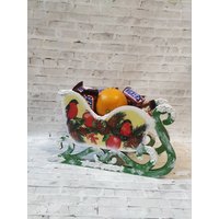 Weihnachtsschlitten Für Geschenke /Santa's Schlitten/Winter Schlitten/Holzschlitten/Dekoriert Schlitten/Weihnachten/Schlitten von HeartfeltGiftShopKZ