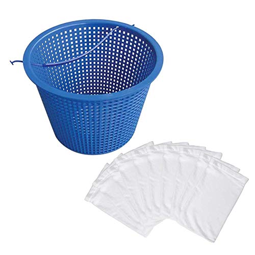Hearthrousy Pool Skimmer Korb Pool Skimmerkorb für Skimmer Filterkorb mit optionalen Socken Pool Skimmerkorb zur Schwimmbadreinigung Hearthrousy Pool Skimmer Korb Pool Skimmerkorb für Skimmer Filterkorb mit optionalen Socken Pool Skimmerkorb zur Schwimmbadreinigung von Hearthrousy