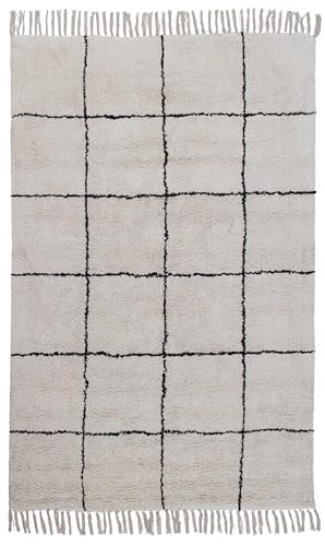 Heartly Kilim Carpets by Jalal Berber Teppich aus Baumwolle, 120 x 60 cm von Heartly