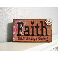 Holzblöcke - Glaube Blöcke Religiöse Vinyl-Buchstaben-Blöcke Rustikale Holzblöcke Urlaub Holzblöcke - Glaube Blöcke Religiöse Vinyl-Buchstaben-Blöcke Rustikale Holzblöcke Urlaub von HeartnHandsTreasures