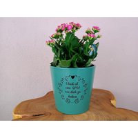Blumentopf | Glück Ist, Eine Oma Wie Dich Zu Haben Personalisierbar Muttertag Geburtstag von HeartsForDesigns