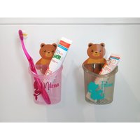 Zahnputzbecher Kind | Personalisierbar Geschenkidee von HeartsForDesigns