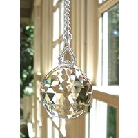 30 Mm Glaskugel Lichteranhänger, Swarovski Crystal Ball | 14 Farben Zur Auswahl - "Simplicity" von HeartstringsByMorgan