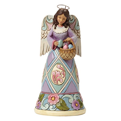 Enesco 4040545 Heartwood Creek, Angel With Basket And Eggs von Heartwood Creek