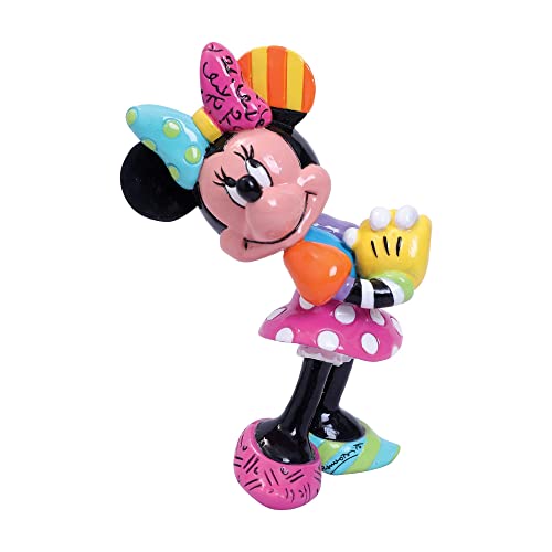 Disney Britto Collection Minnie Mouse Blushing Mini Figurine von Enesco