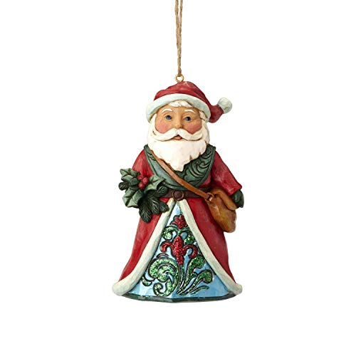 Heartwood Creek Wonderland Santa Hanging Ornament von Enesco