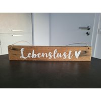 Weinkistenbrett - Lebenslust Weinkistenbrett - Lebenslust von HeartworkGermany