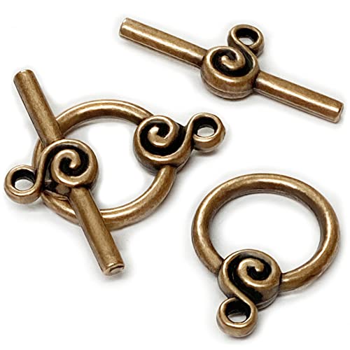 Schmuckverschlüsse Kupfer Knebelverschluss Groß Verschlüsse für Schmuckherstellung 24 Sets Schmuckverschlüsse Kupfer Knebelverschluss Groß Verschlüsse für Schmuckherstellung 24 Sets von Heather's cf