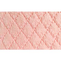 Rosa Hand Gestrickte Baby Decke von HeatherDynamite