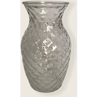 Diamant Klare Glas Vase - Dekorative Flasche, Vintage Stil, Art Deco Geschenk, Glaswaren, Blumenschmuck, Hauswaren, Blumen, Geometrisch von HeatherandBumble