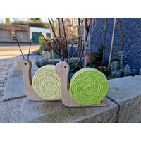 2Er Set Schnecke Trudi von HeathersDekoShop