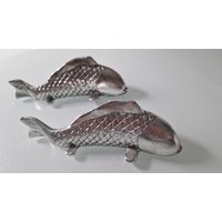 Fisch Silber Stehend Fisch Silber Stehend von HeathersDekoShop