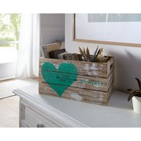Holzkiste "My Heart" von HeathersDekoShop