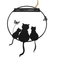 Metall Hänger Katze von HeathersDekoShop