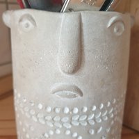 Zement Vase "Mexiko" von HeathersDekoShop