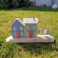 strandhäuschen Bunt von HeathersDekoShop