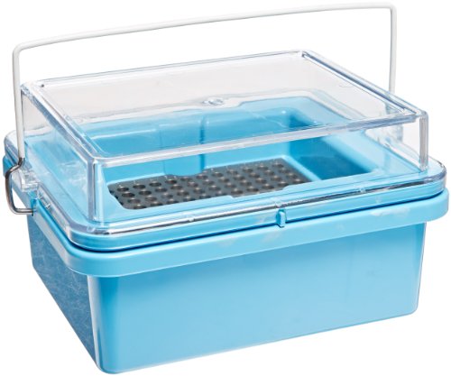 Heathrow Scientific HD120076 True North Mini Cooler mit Deckel für 2.0 mL, 96 mm Röhrchen, Polycarbonate, Maximum Temperatur 20 Grad Celsius, Blau Heathrow Scientific HD120076 True North Mini Cooler mit Deckel für 2.0 mL, 96 mm Röhrchen, Polycarbonate, Maximum Temperatur 20 Grad Celsius, Blau von Heathrow Scientific
