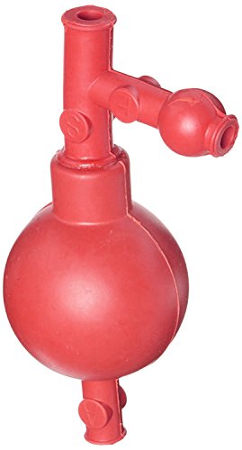 Heathrow Scientific HD20632B Pipettierball, Gummi, 54 mm Länge x 54 mm Breite x 130 mm Höhe, Rot Heathrow Scientific HD20632B Pipettierball, Gummi, 54 mm Länge x 54 mm Breite x 130 mm Höhe, Rot von Heathrow Scientific