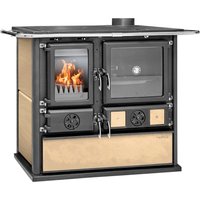 Festbrennstoffherd "Heathus Küchenofen "Cook Premium" Beige", Ofenherd zum Heizen, Kochen & Backen Festbrennstoffherd "Heathus Küchenofen "Cook Premium" Beige", Ofenherd zum Heizen, Kochen & Backen von Heathus