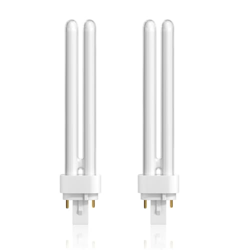 HeatingLux 26W G24d-3 LED, 2 Pin weißes Licht 6500K LED Lampe, 1600LM, nicht dimmbar, 2er Pack von HeatingLux