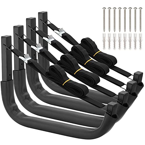 Heavdace Kajak-Aufbewahrungsregal, Wandhalterung, Garage, Kanu, Aufbewahrungsbügel für Kajaks oder Paddleboards, robuste Aufbewahrungshaken (38 cm x 26,7 cm) von Heavdace
