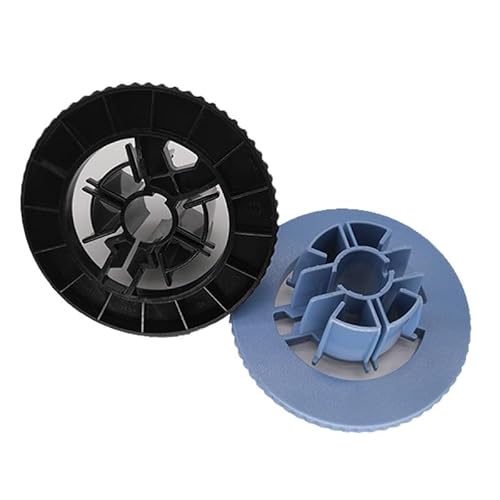Druckerzubehör Spindel-Naben-Endabdeckungskappe kompatibel for HP DesignJet 111 100 110 430 45 0c 488ca 500 510 800 120 130 9 0R 105. 0c 330 350C. Plotter (Color : Black) von Heaveant