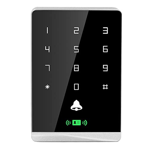 Heaveant Wasserdichter Touchscreen-Zugangskontrollsystem RFID 125K. Hz 13.5. 6 MHz Standalone Access Controller Wiegand 26/34 Eingang/Ausgabe (Color : 125KHz and 13.56Mhz) von Heaveant