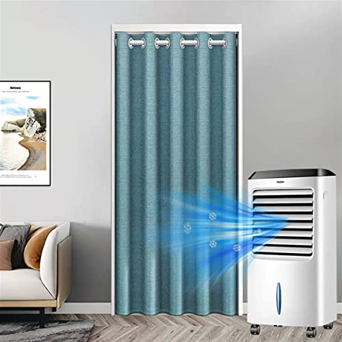 Heavyoff Türvorhang Blickdicht Thermo Gardinen Vorhang mit Ösen Thermovorhang Kälteschutz Türvorhang Wärmeisolierend Raumtrenner für Schlafzimmer Schrank Vorhang Grün, 107x203cm Heavyoff Türvorhang Blickdicht Thermo Gardinen Vorhang mit Ösen Thermovorhang Kälteschutz Türvorhang Wärmeisolierend Raumtrenner für Schlafzimmer Schrank Vorhang Grün, 107x203cm von Heavyoff
